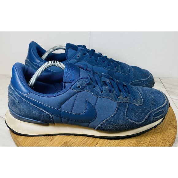Nike Air Vortex Navy Blue Suede Men’s Size 10.5 - Picture 2 of 6